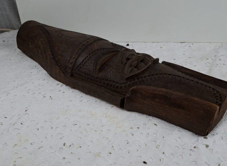 Arte internazionale: Maske aus Holz Afrika – Usato da Flums venduto da Flumsantik 3