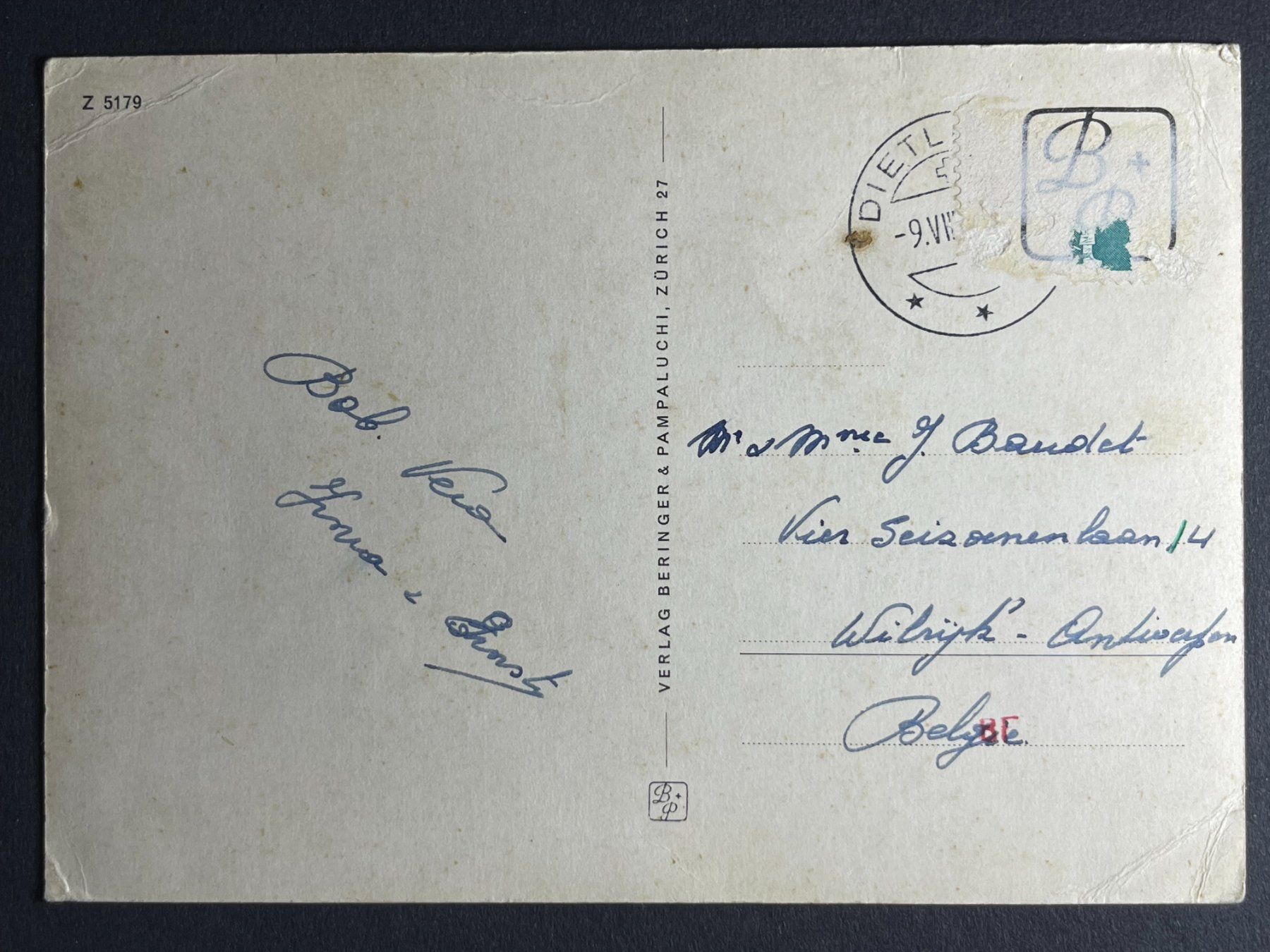 Cartes postales: Zürich - Vier Ansichten – D'occasion à Steg VS par _vinci_ 1