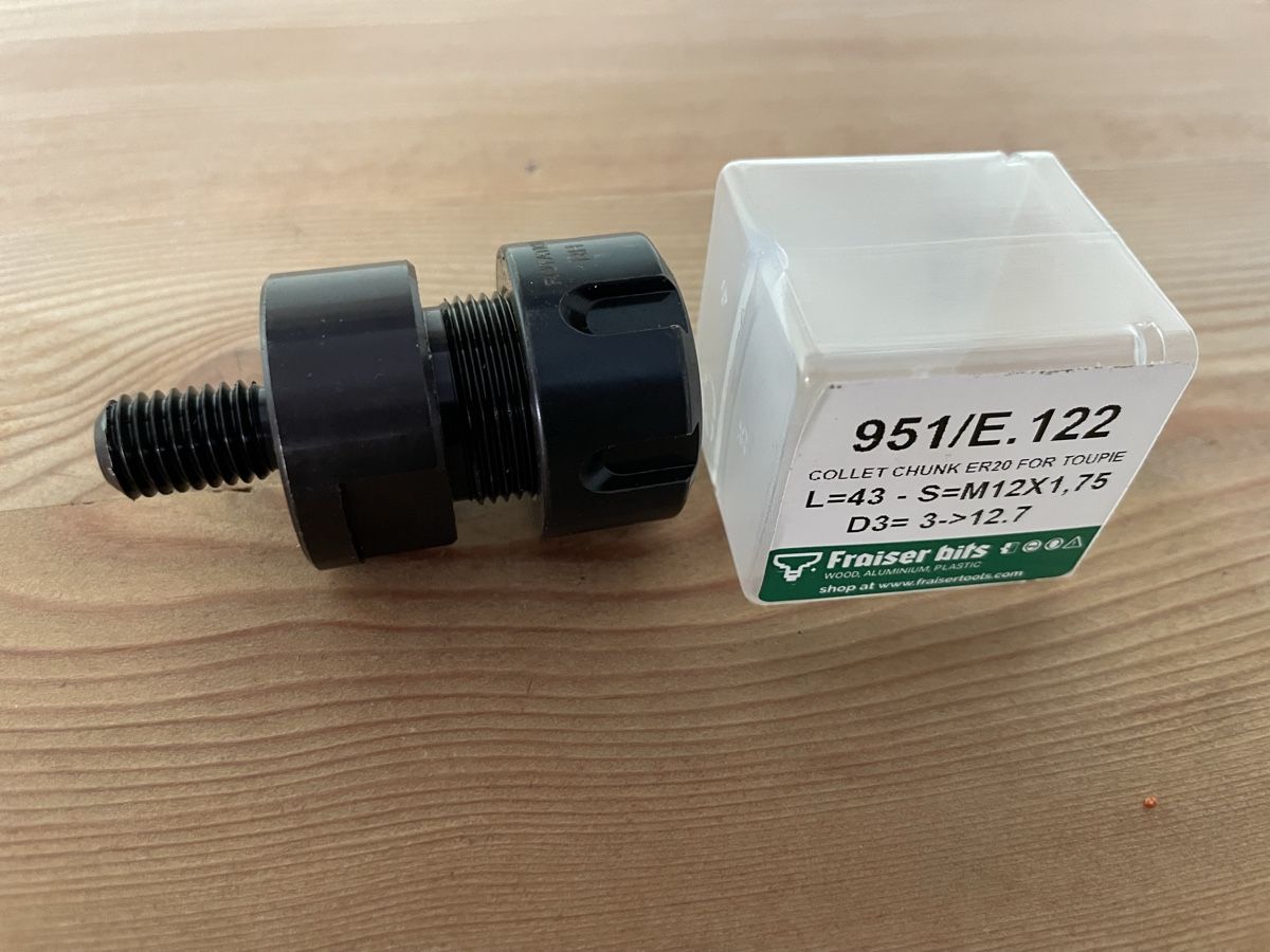 Unità & Adattatore: Porta pinze ER – Nuovo e nell'imballaggio originale da Chironico venduto da car_r766