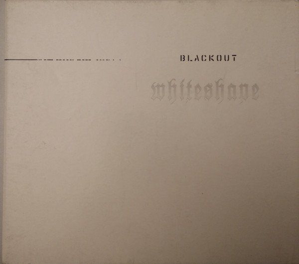 CD: Blackout – Whiteshape – Usato da St.Gallen venduto da jalamusic