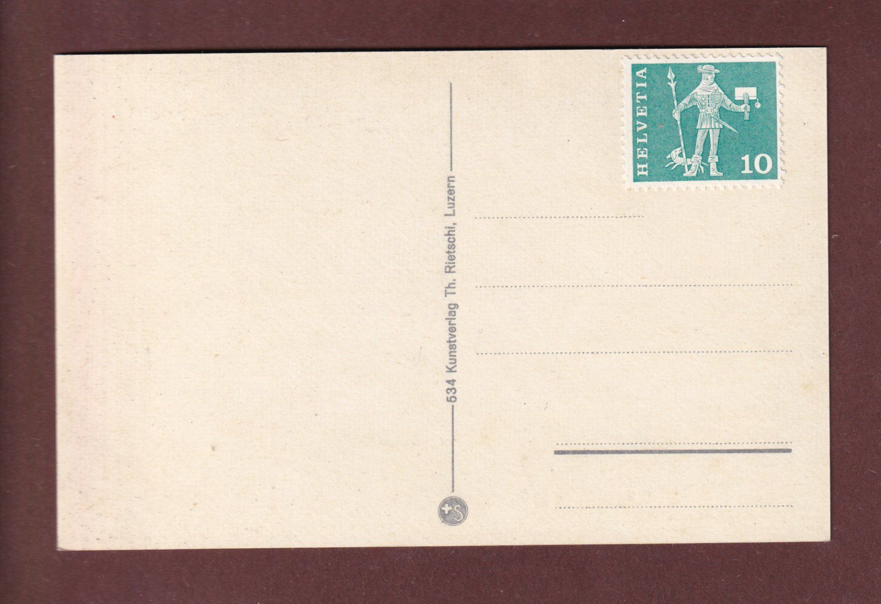 Cartoline postali: EINSIEDELN mit Alpen – Usato da Pully venduto da nicecards-shop 1