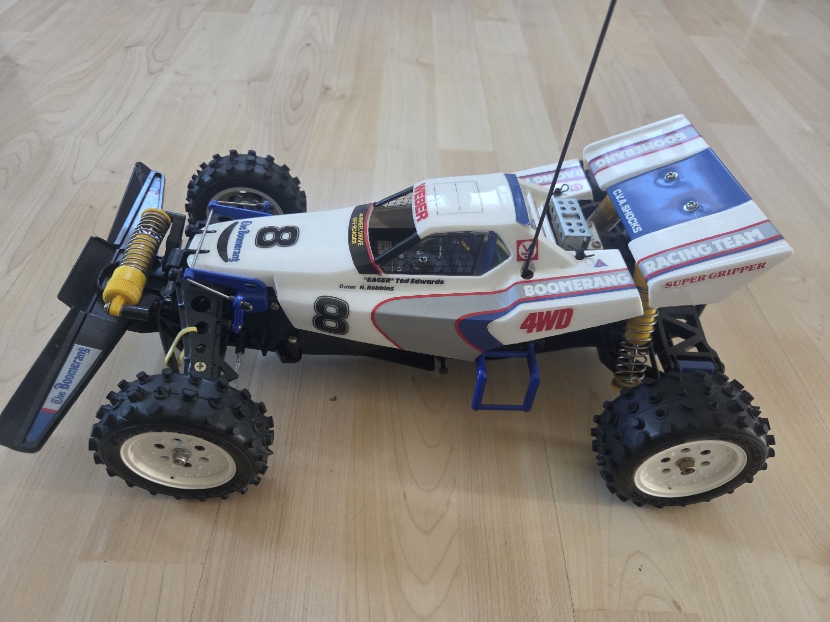 Tamiya Modellismo RC: Tamiya Boomerang – Usato da Reichenburg venduto da BEFunPower 2