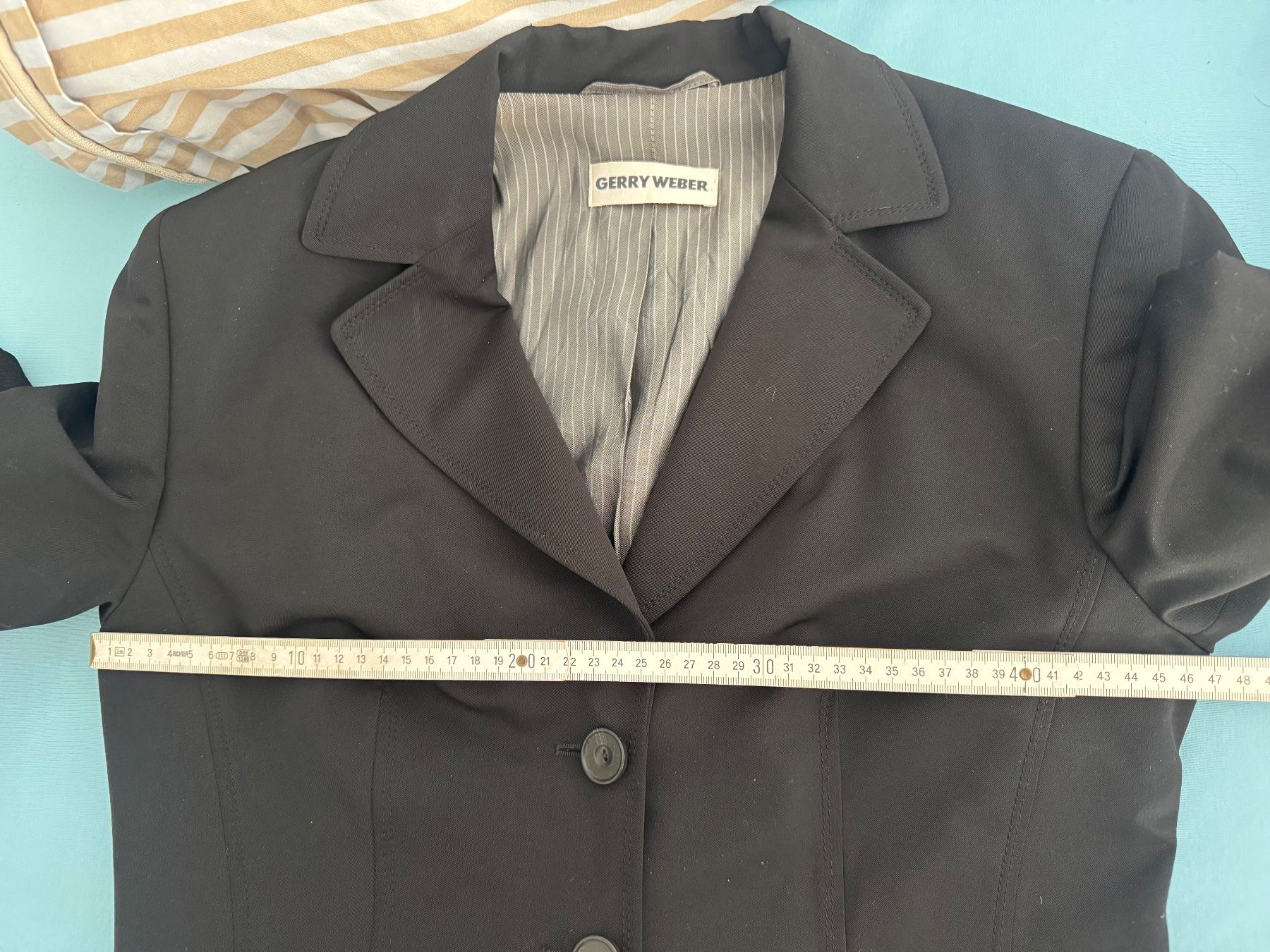 Gerry Weber Giacche: Gerry Weber schwarzer Blazer Damen , Gr. 38, Schwarz – Usato da Zug venduto da zla_t2vr 3