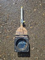6" Gülle-Flanschschieber mit DW-Hydraulikzylinder inkl. Dich
