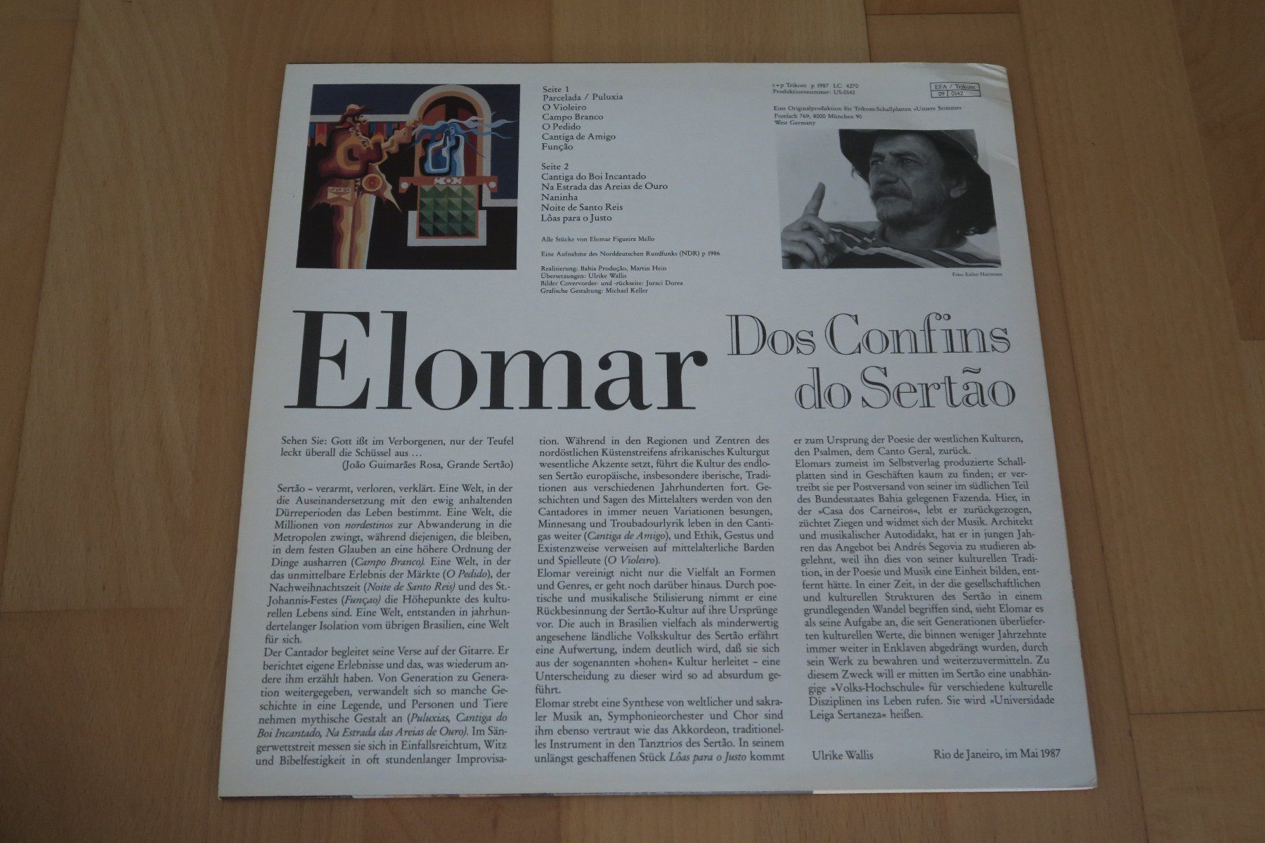 Dischi in vinile: Elomar – Dos Confins Do Sertão – Usato da Thun venduto da Karibu70 1