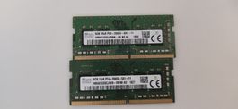 2x SK Hynix 8GB DDR4 PC4-2666V RAM Module 16GB total
