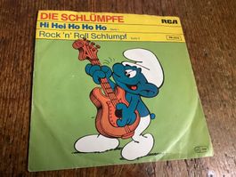 Die Schlümpfe Hi Hei Ho Ho Ho Rock 'n' Roll Schlumpf 45RPM
