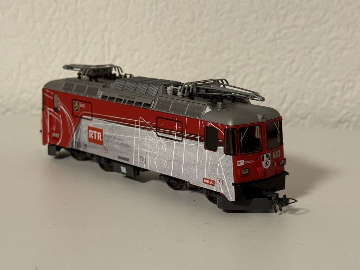 Bemo Modellini di ferrovie: Bemo 1258 163 Ge 4/4 II RTR digital – Usato da St. Gallen venduto da Modell1zu87 1
