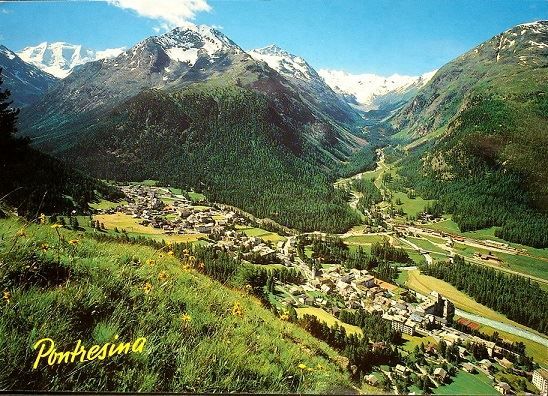 Ansichtskarten: PONTRESINA – Gebraucht aus Jona von philajona