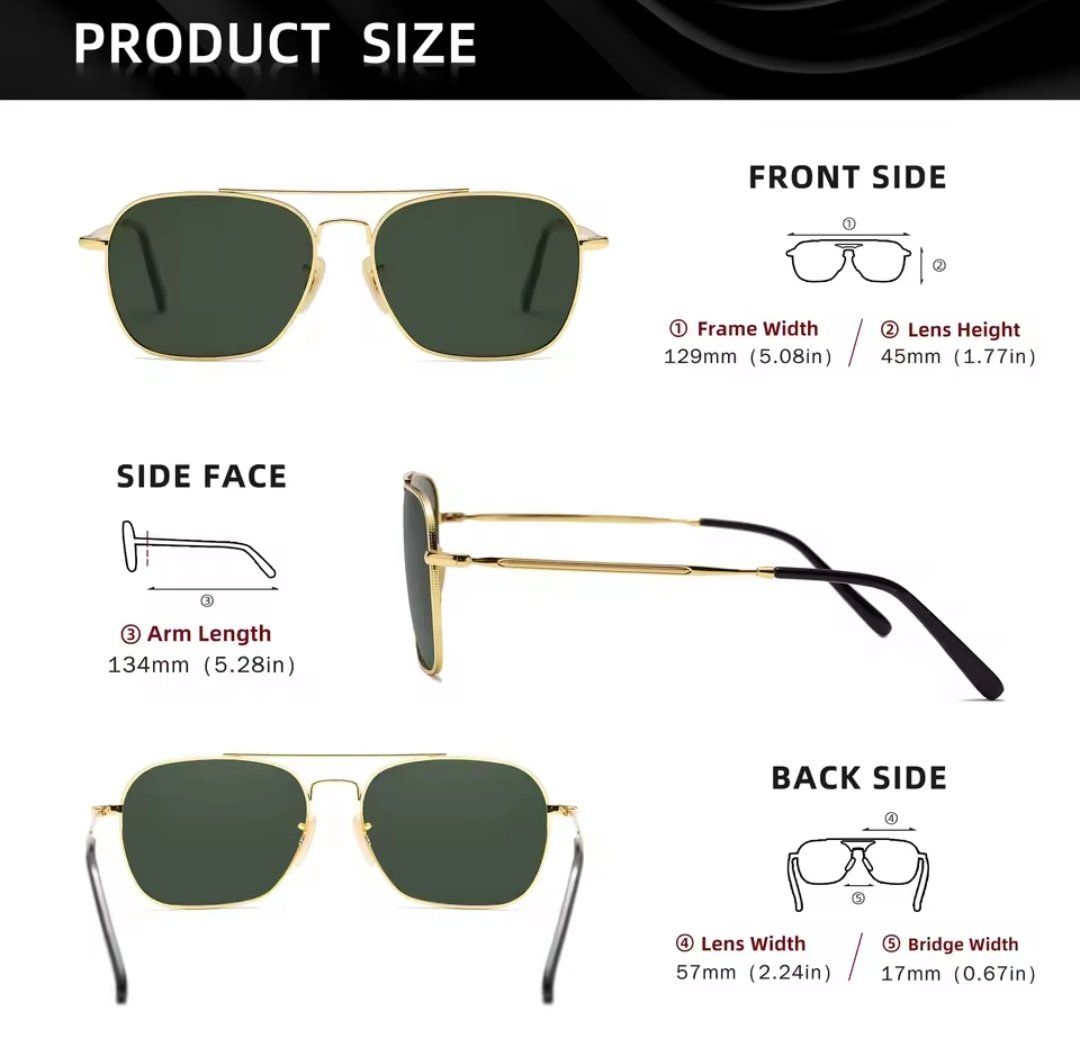 Occhiali & Lenti: Kingseven Sonnenbrille – Nuovo e nell'imballaggio originale da Suhr venduto da sjay.Cv 2