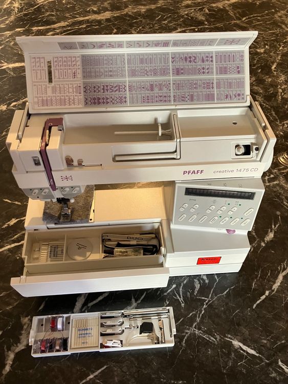 PFAFF Creative 1475 CD Näh/ Stickmaschine Kaufen auf Ricardo