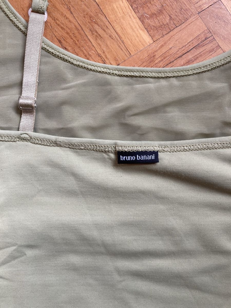Top: Bruno Banani Top, olive, Gr. M – Usato da Siselen BE venduto da -skylein- 2