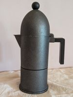 Vintage Alessi Cupola Espressokanne Aldo Rossi Anthrazit