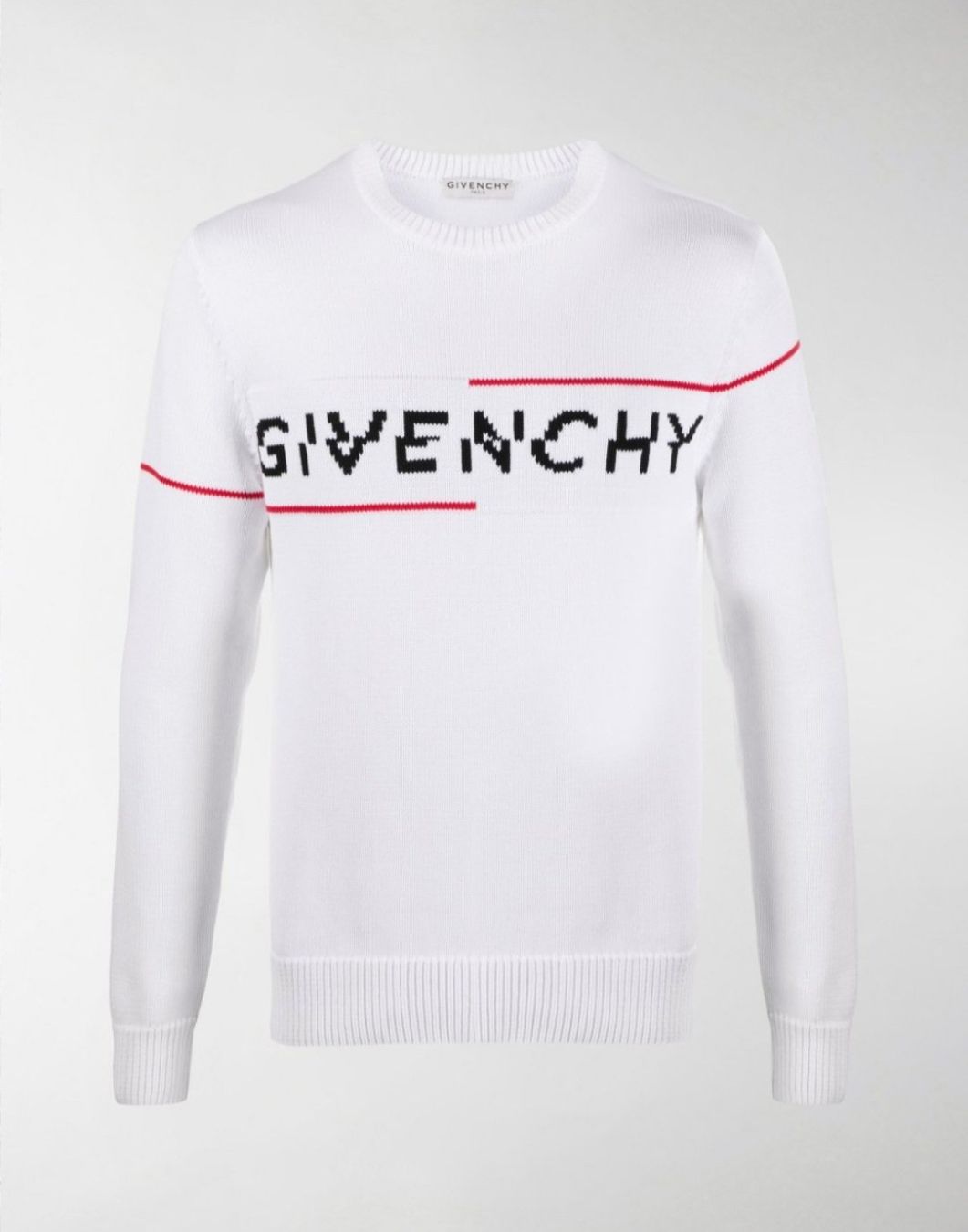 Givenchy Maglioni & Felpe: Givenchy Paris Strick-Pullover - Weiss, Größe S, Original – Nuovo (secondo la descrizione) da Kreuzlingen venduto da RahMal 1