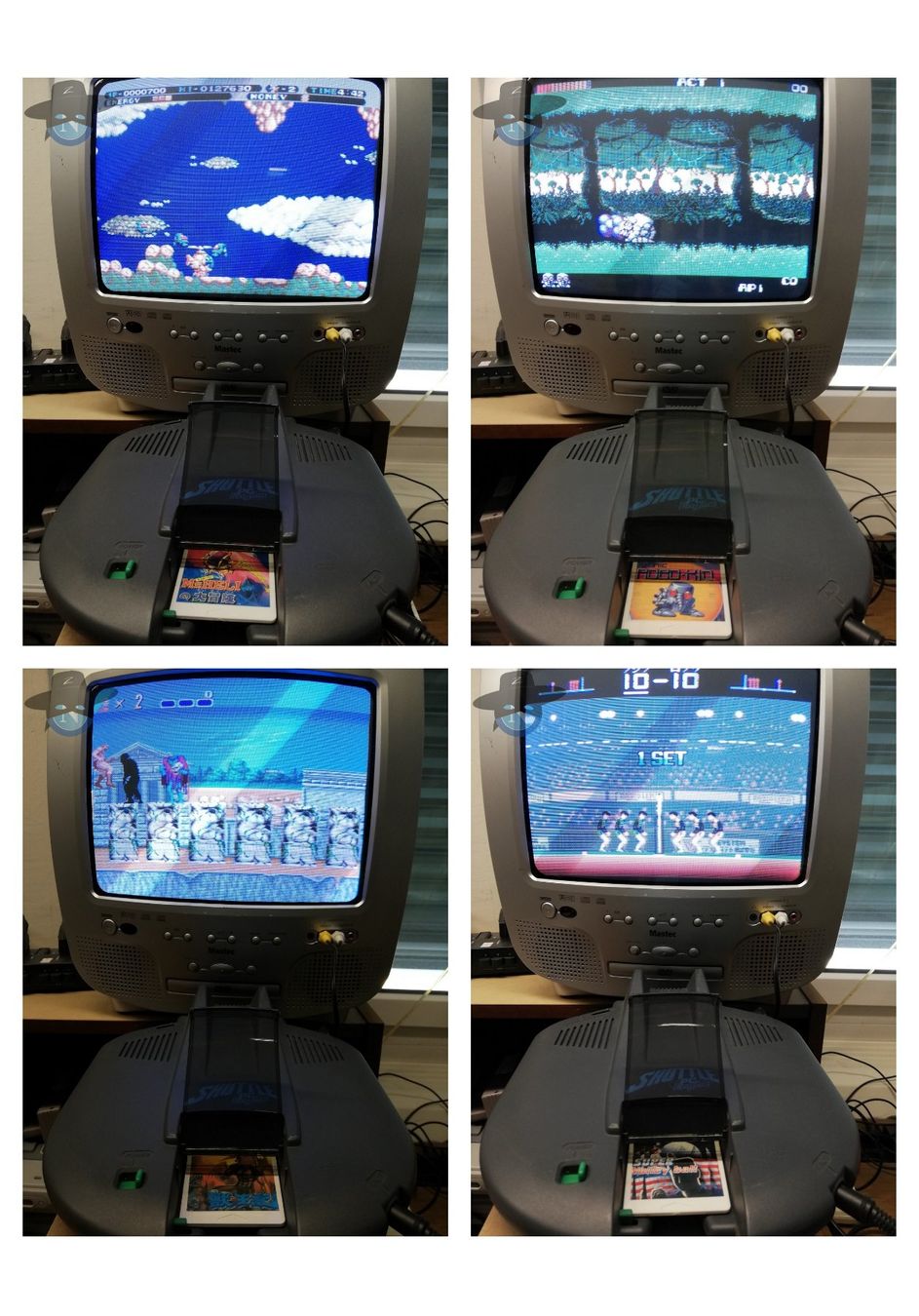 Nec Consoles: NEC PC Engine Shuttle PCE PC-Engine + 4 Games gratis dazu – D'occasion à St. Gallen par zorro_dc 9