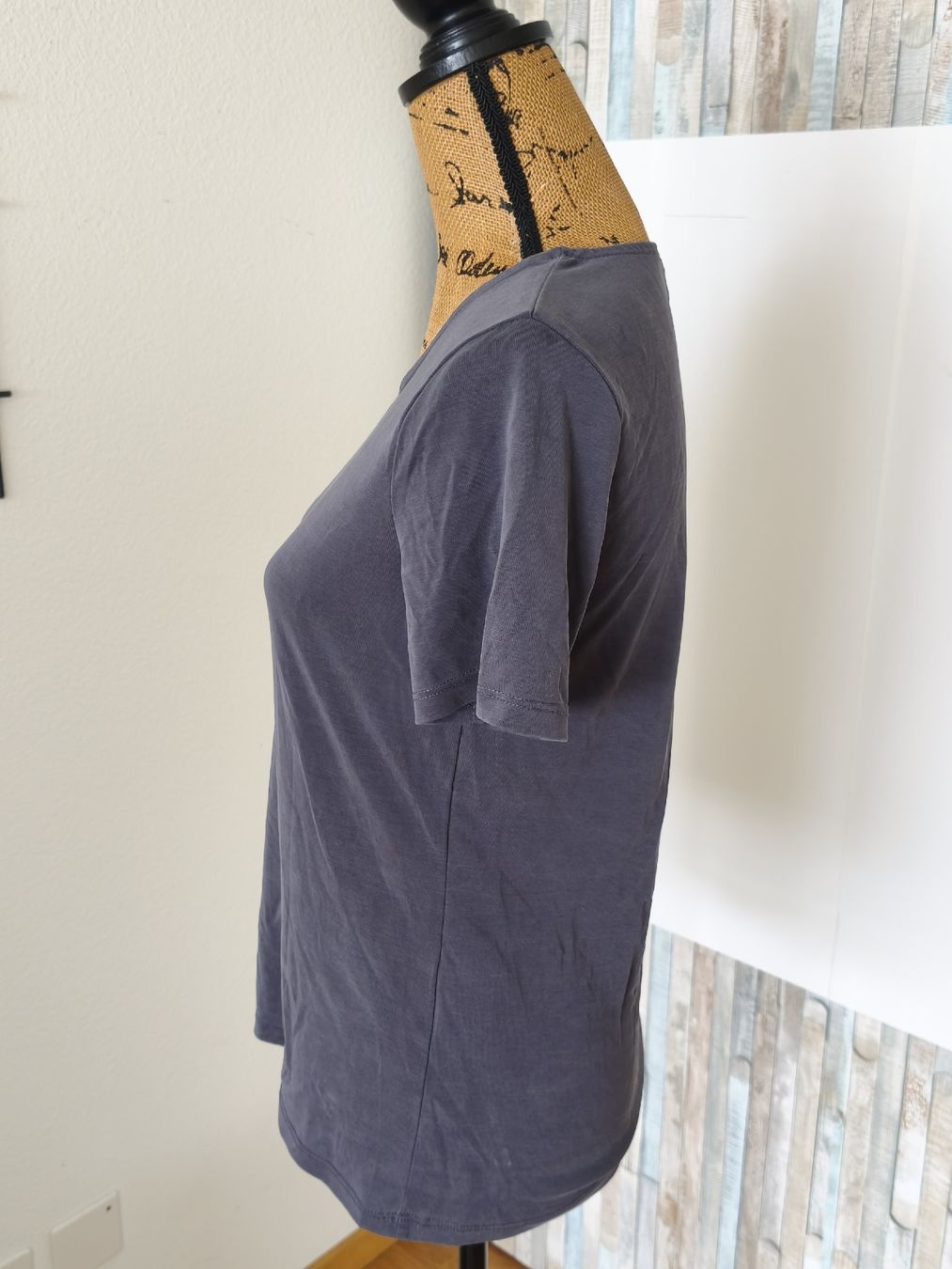 Pieces T-shirt: Pieces T-Shirt, Grau, Grösse S,Top – Nuovo (secondo la descrizione) da KRIENS venduto da Franzy_Blond10 1