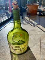 Leere Calvados du Pays d'Auge, 300cl Flasche, Vintage Style.