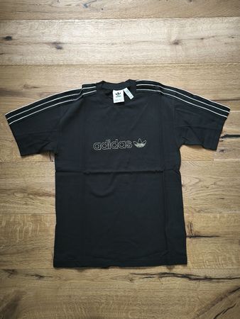 Adidas Originals T-Shirt - Black/Gold - Size XS - Top Zustan