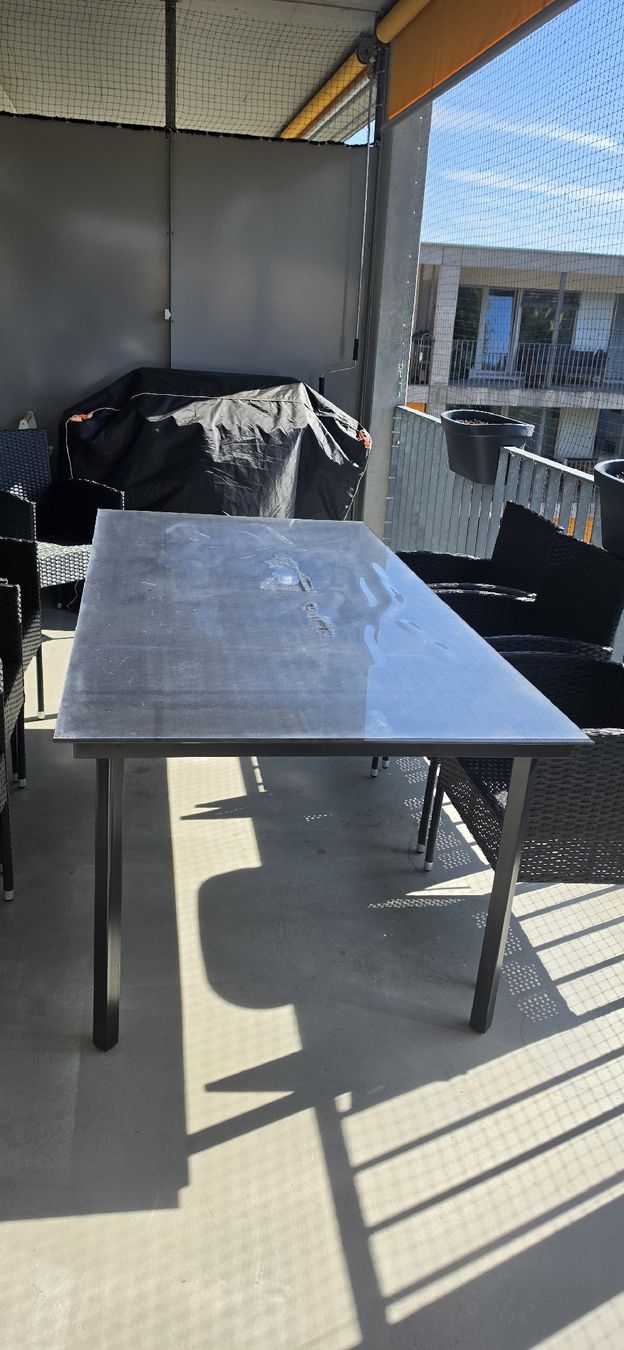 Tavoli: Garten glasstisch 200×100 cm – Usato da Wetzikon ZH venduto da cid_veronika 3