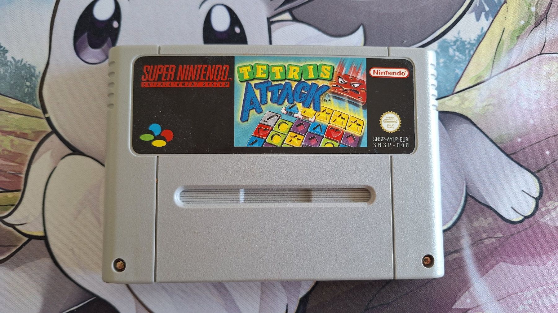 Spiele: Tetris Attack - SNES – Gebraucht aus Altstätten SG von GGsGameshop