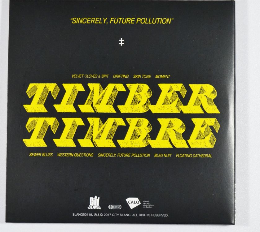 CD: TIMBER TIMBRE - Sincerly, Future Pollution (Neu (gemäss ...