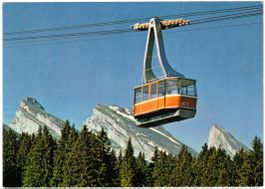 Unterwasser - Luftseilbahn Iltios-Chäserrugg