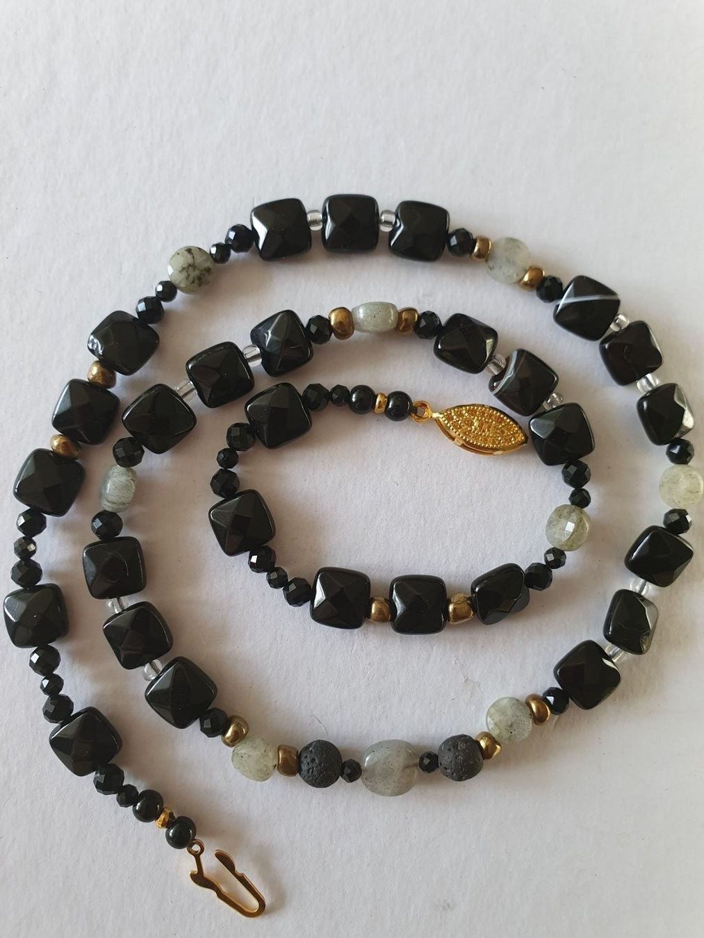 Catenine: Onix, Labradorite und Spinell – Nuovo (secondo la descrizione) da Benglen venduto da Meercat3 2