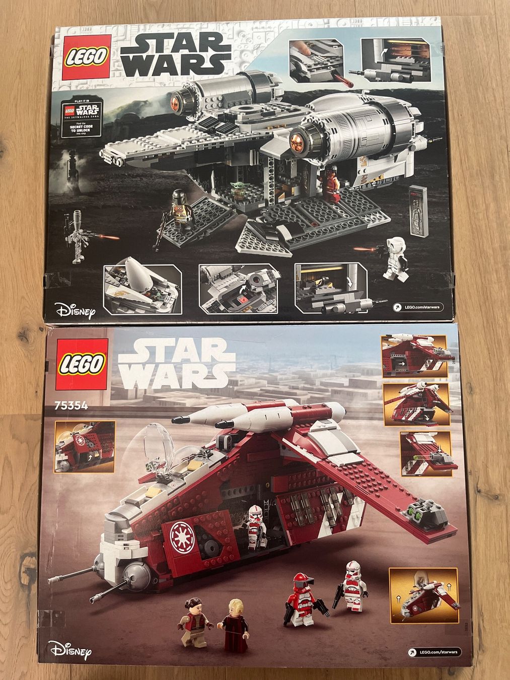 Lego Kit di costruzioni: Lego Star Wars 2er Bundle Razor Crest/Coruscant Gunship – Nuovo e nell'imballaggio originale da Wimmis venduto da Aluethi 1