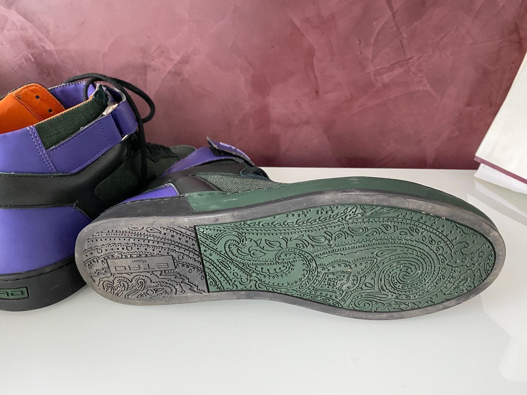 Etro Scarpe da uomo: ETRO  Stiefel mit Kontrastdetail Gr 43 – Nuovo (secondo la descrizione) da Volketswil venduto da praxis12 6