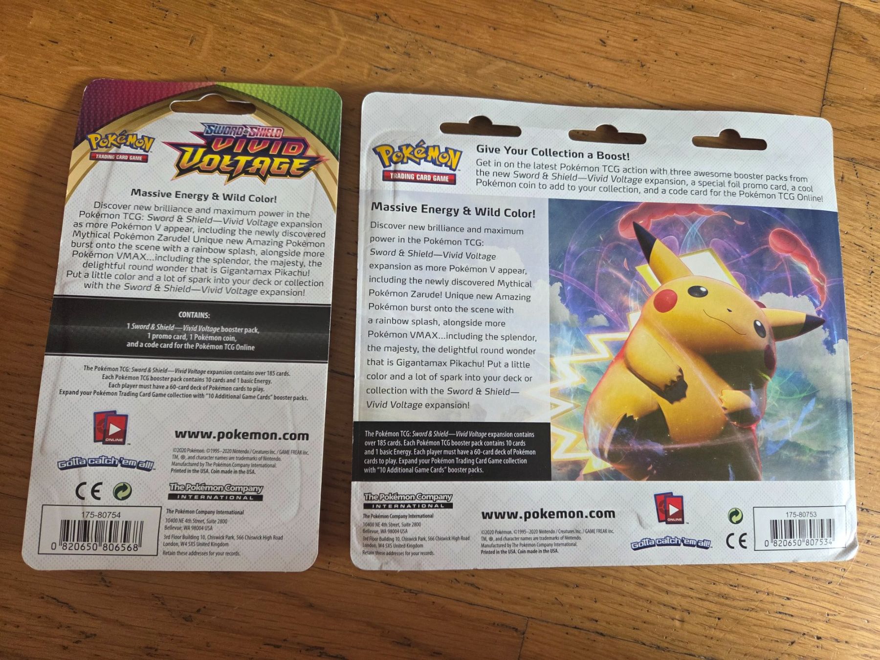 Pokémon Carte collezionabili: Pokemon Karten sword&shield VIVID VOLTAGE BOOSTER Pack – Nuovo e nell'imballaggio originale da Glattbrugg venduto da ste_6g5k 4