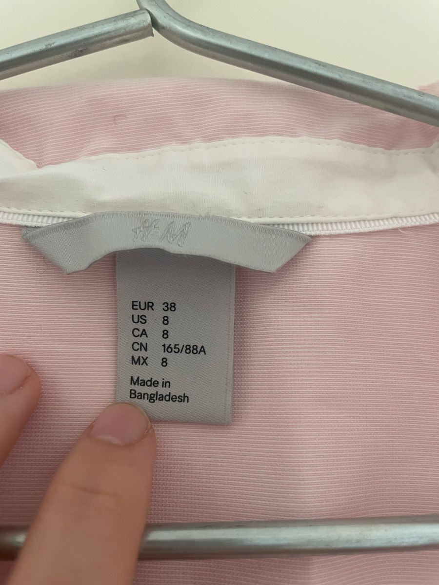 H&M Camicette: H&M Hemd rosa, M – Nuovo (secondo la descrizione) da Zürich venduto da LeTeNiDo 2