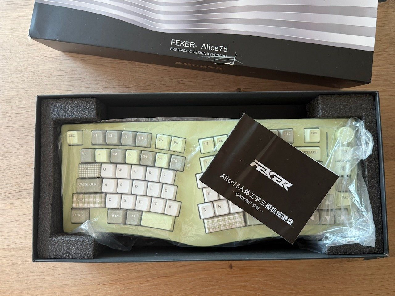 Tastiere: FEKER Alice 75 Mechanical Keyboard – Nuovo e nell'imballaggio originale da Gebenstorf venduto da doomedsardines