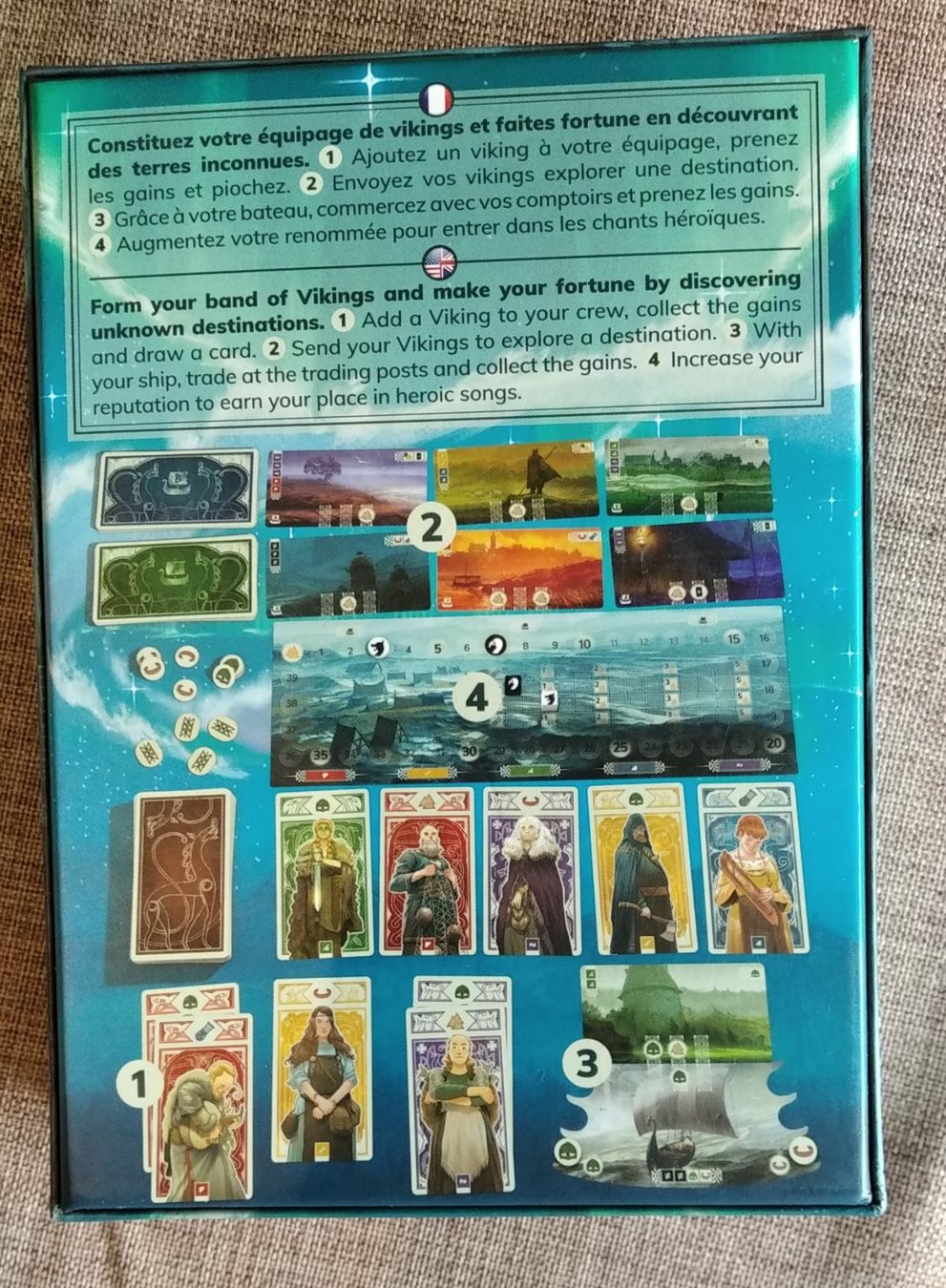 Giochi: Knarr - Jeu de société comme neuf – Nuovo (secondo la descrizione) da Aigle venduto da Colargolator 1