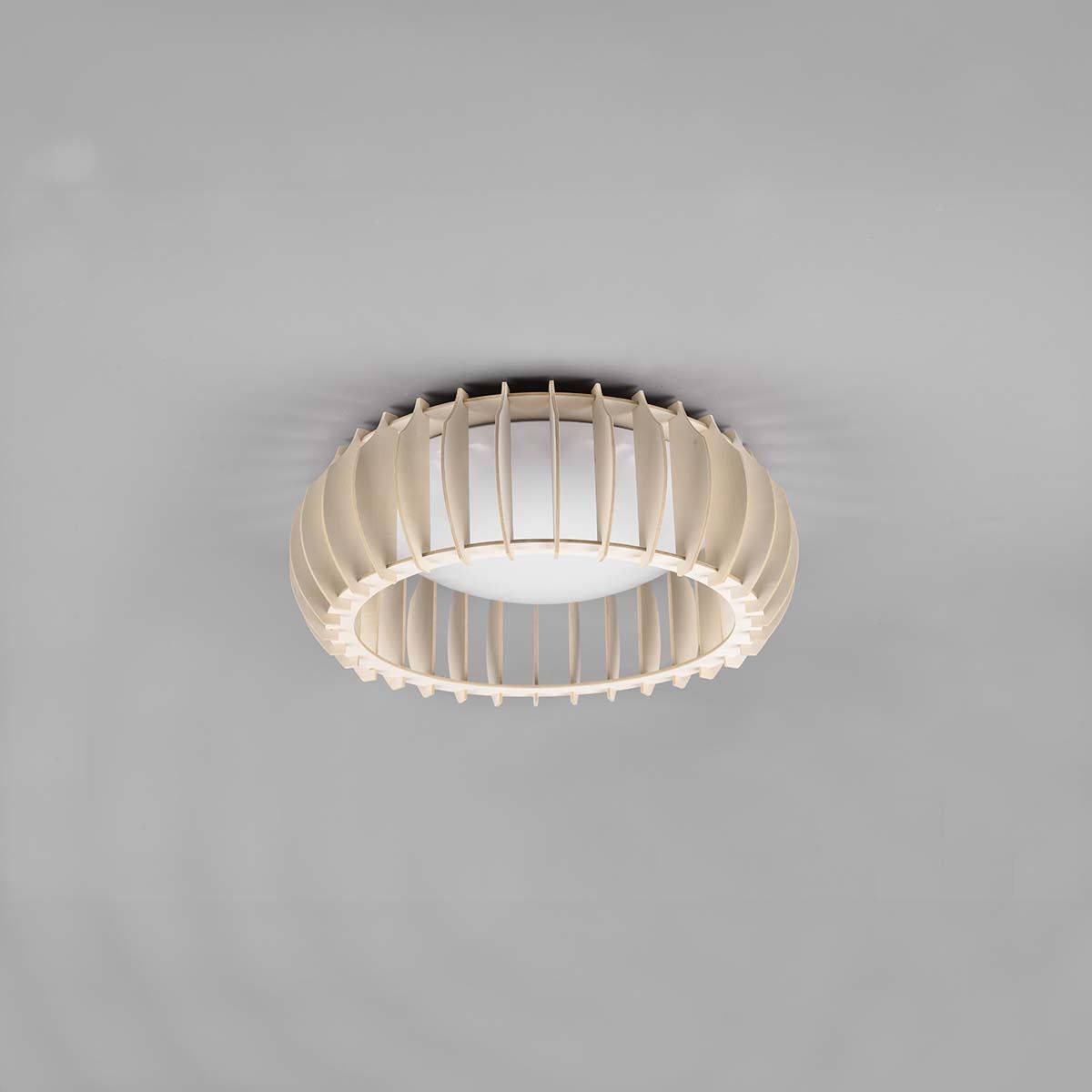 Lampadari & plafoniere: LED Deckenleuchte, Holzelemente, 40 cm Ø – Nuovo (secondo la descrizione) da Kreuzlingen venduto da Smart-Light 1