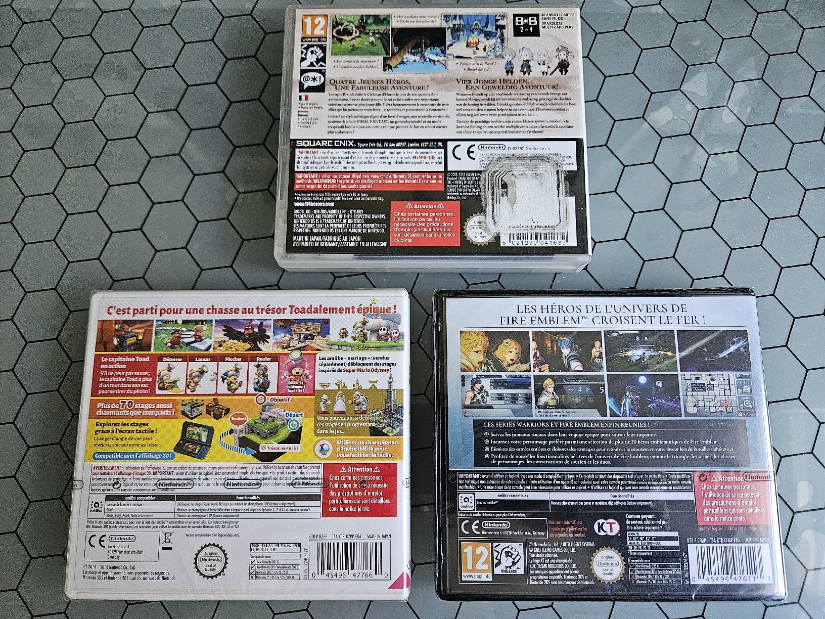 Nintendo Giochi: 3 Super jeux DS et 3DS – Nuovo (secondo la descrizione) da Genève venduto da Pedro67 1