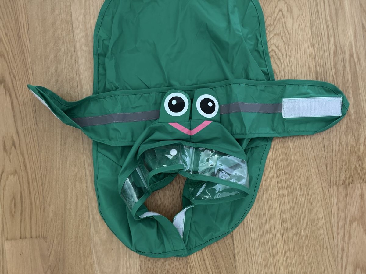Abbigliamento: Dog raincoat frog design green size 2XL  – Usato da Zürich venduto da ErnstS_23 2