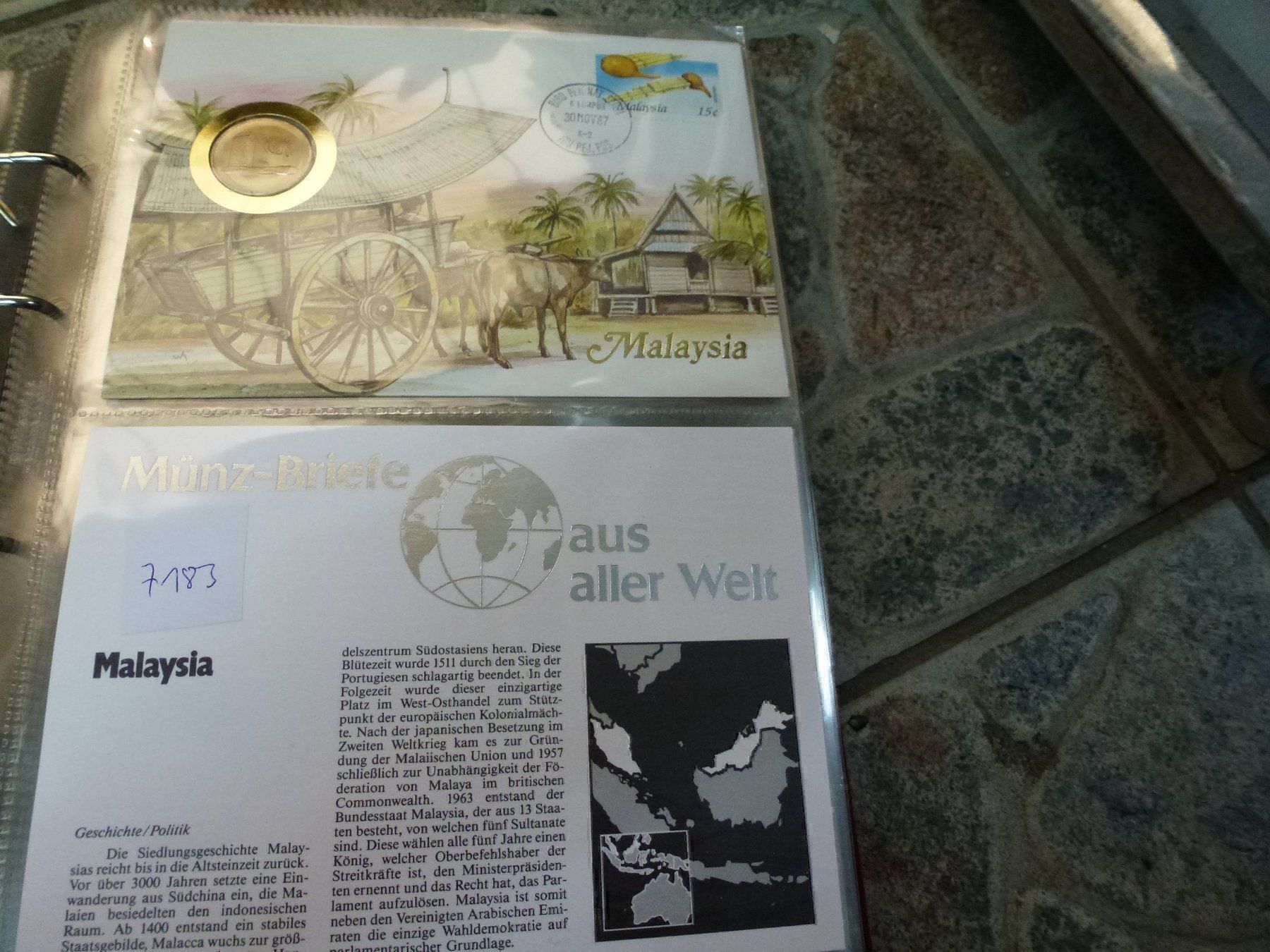 Tutti le monete: Münzbrief Malaysia – Usato da Olten venduto da Disc-Verkauf