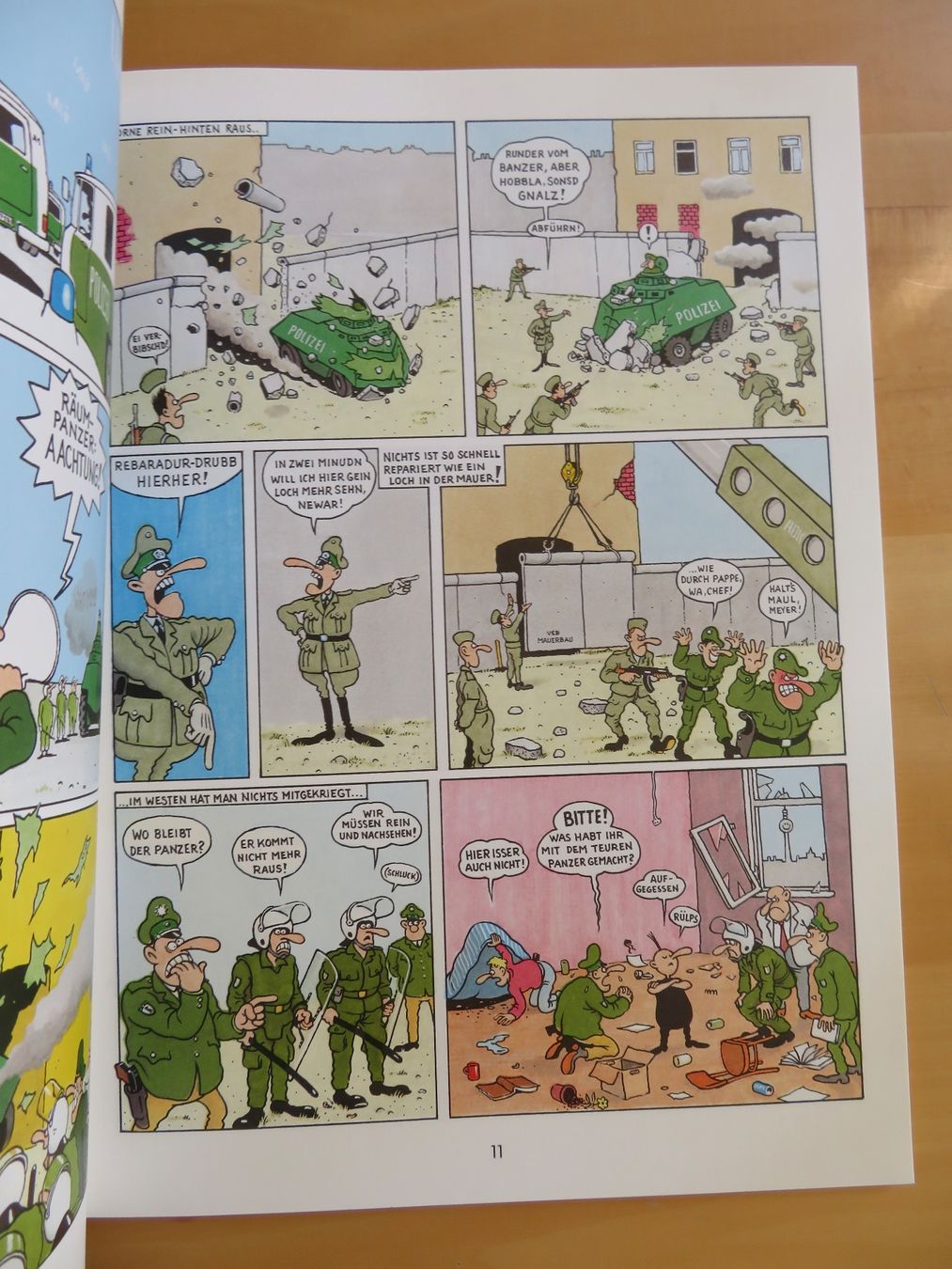 Fumetti: Gerhard Seyfried: Flucht aus Berlin – Usato da Bern venduto da mordswein 1