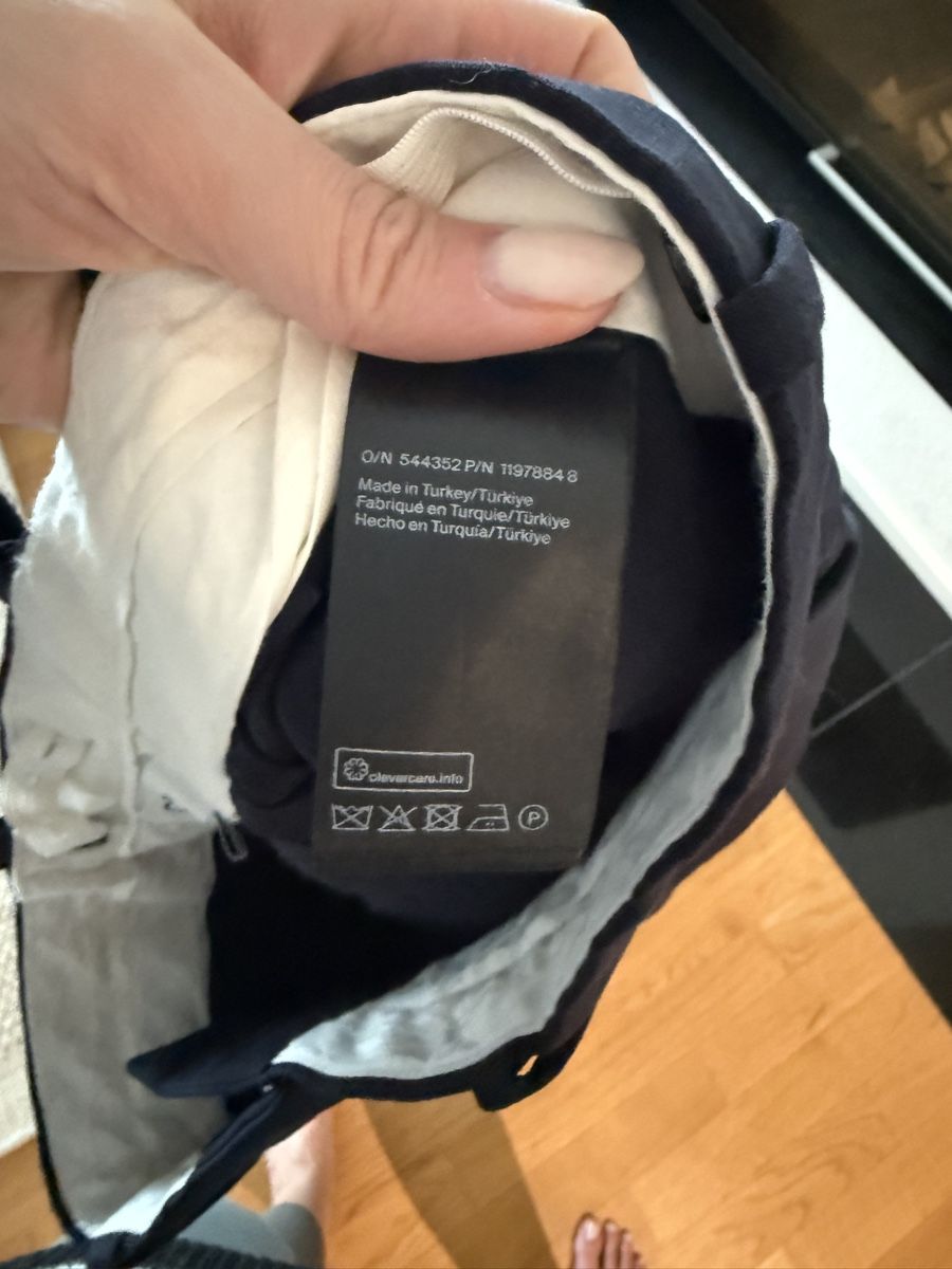 Cos Pantaloni: COS Navy Wool Pants - Size EUR 34 - New – Nuovo (secondo la descrizione) da Kilchberg venduto da anloufra 5