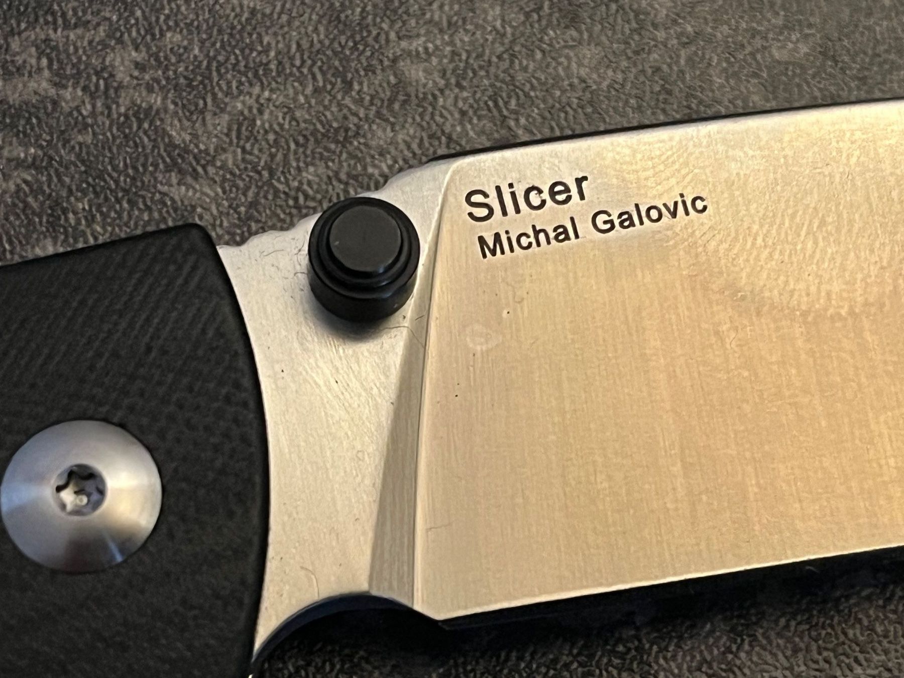 Coltelli tascabile: Kizer Slicer Lockback Black V4538N1 Messer Sackmesser – Nuovo e nell'imballaggio originale da St. Niklaus VS venduto da wildholzmann