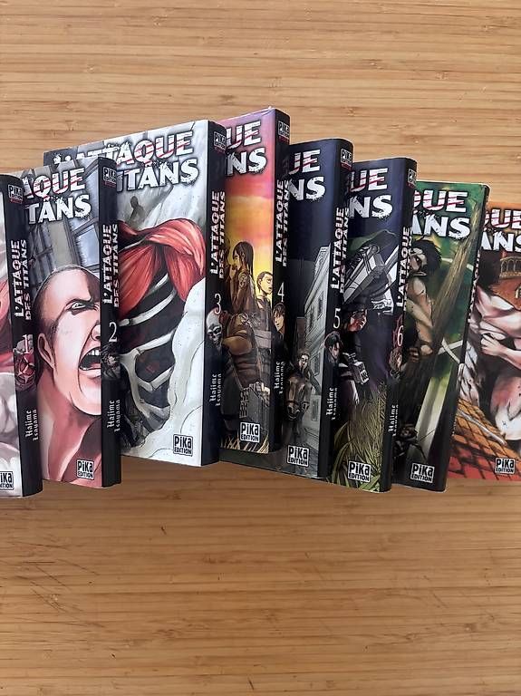 Fumetti: L'attaque des titans 1-8 – Usato da Châtelaine venduto da Amb-Bre