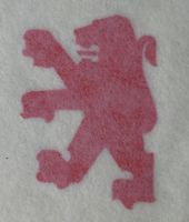 Peugeot  Lion Aufkleber   Top Angebot