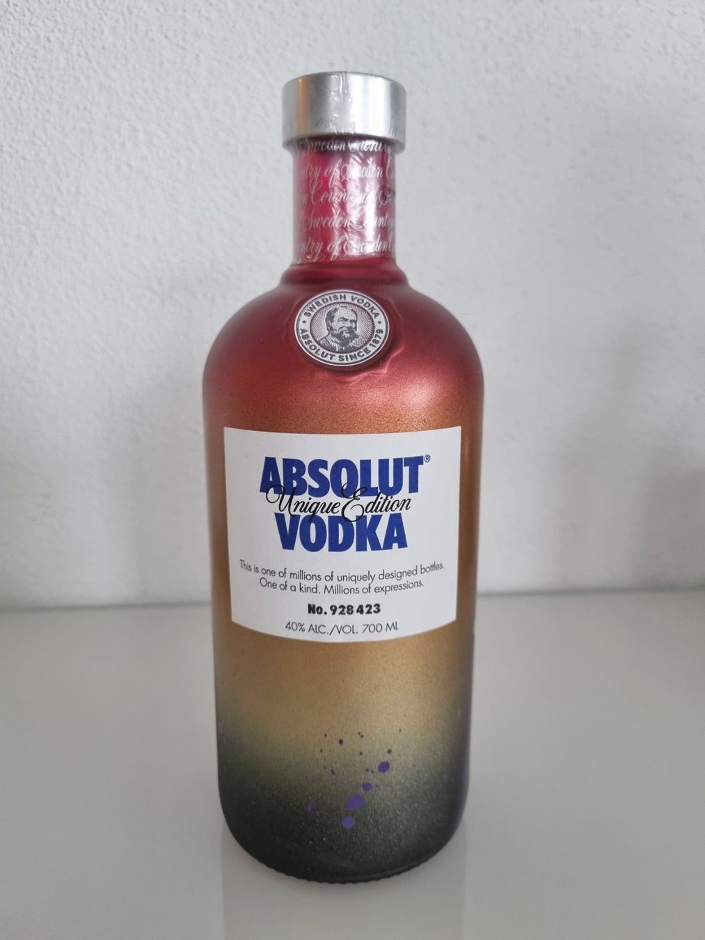 Absolut Vodka Bevande alcoliche: Absolut Vodka Unique, Limited Edition – Nuovo e nell'imballaggio originale da St. Erhard venduto da ITR1727 1