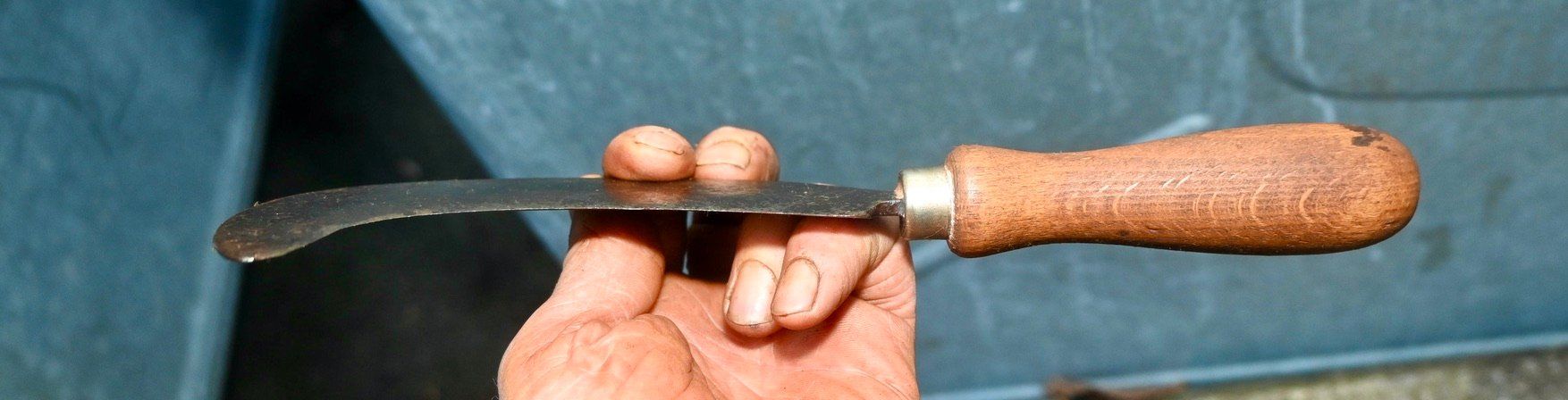 Tutti gli attrezzi: ANTIKE Handsichel Länge ca. 26cm – Usato da Pfaffhausen venduto da mono_rec 4