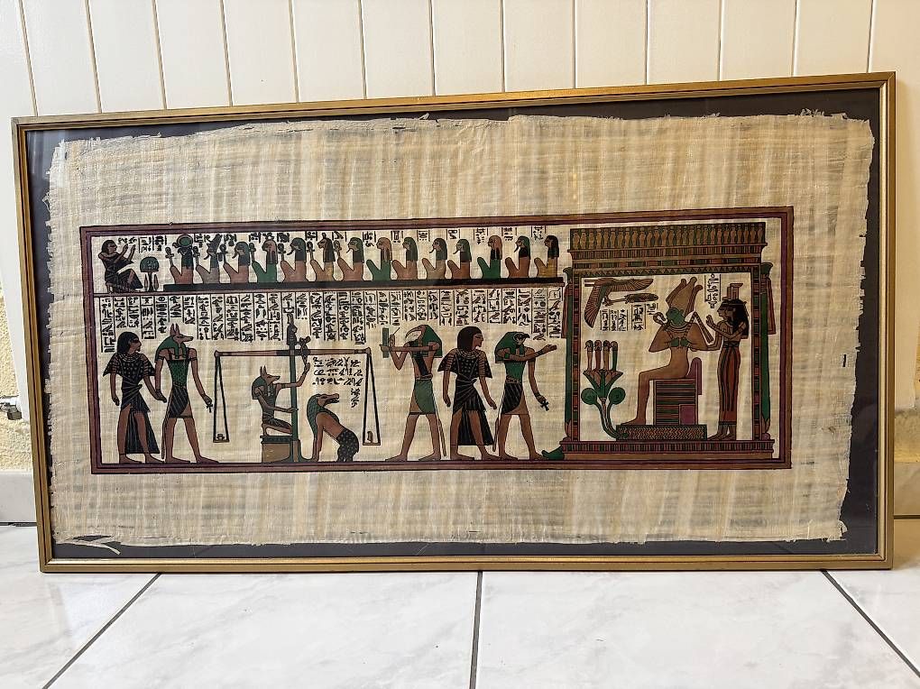 Foto & Immagini: Papyrus in Goldrahmen – Usato da Adliswil venduto da sus_l8lg