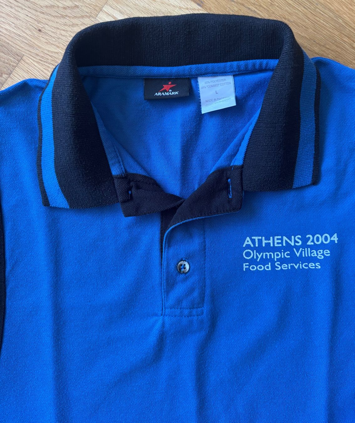 Magliette Polo: Original Poloshirt Olympiade Athen 2004 – Usato da Zürich venduto da Tzhkely24 1