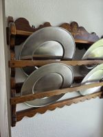 Wandregal Holz rustikal vintage