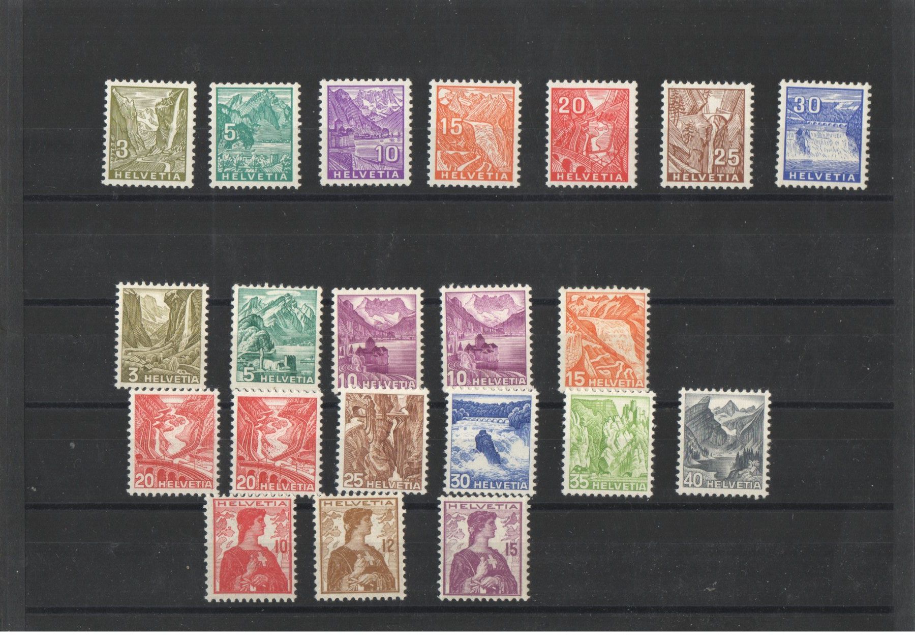 Tutti i francobolli: Timbres ordinaires – Usato da Echichens venduto da Topfila