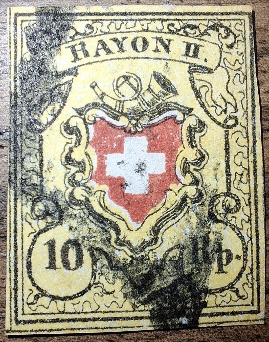 Tutti i francobolli: Rayon 16II Typ 35 E - RO Kat. 200.- – Usato da Balgach venduto da SIMEON27