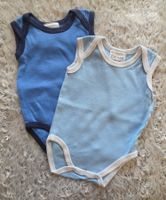 2 bodies sans manches bébé 50/56